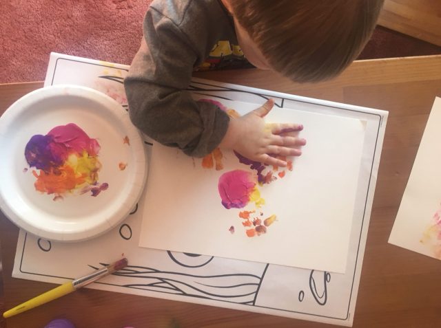 Handprint flowers | Mother's Day