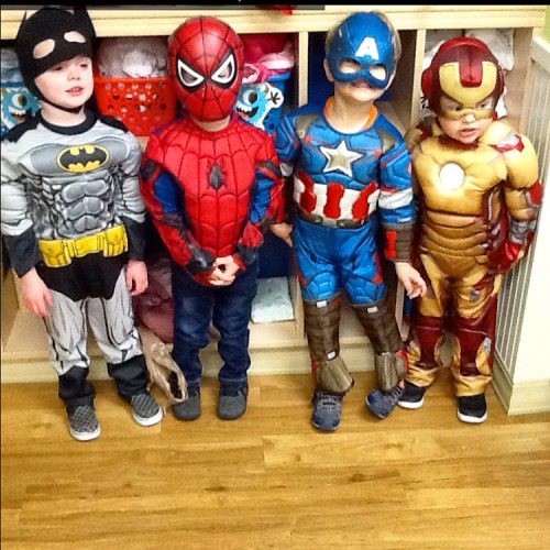 Little super heroes