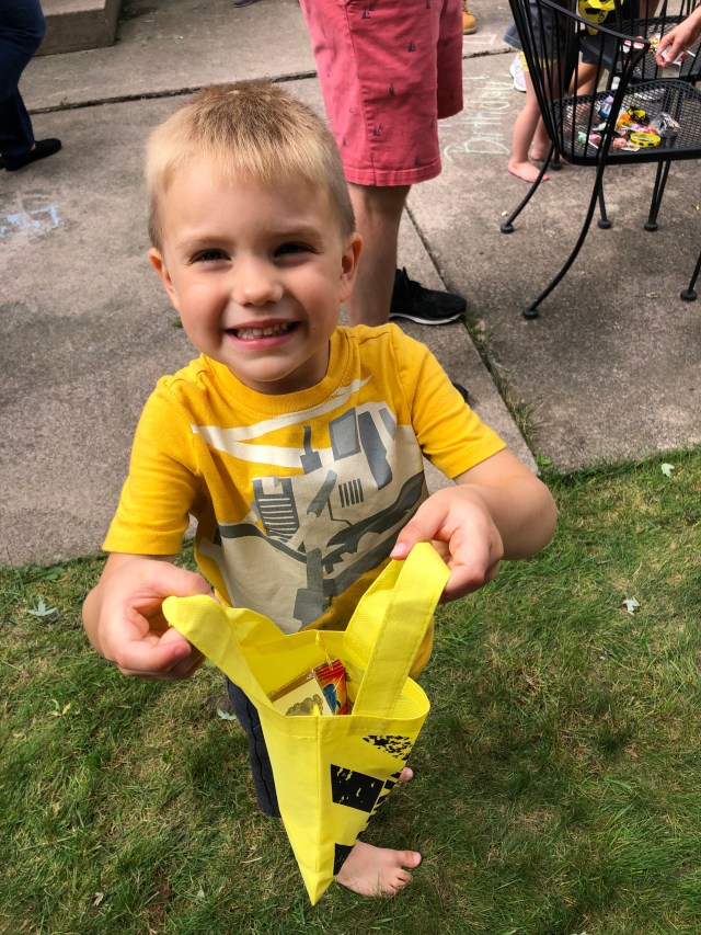 Construction birthday party